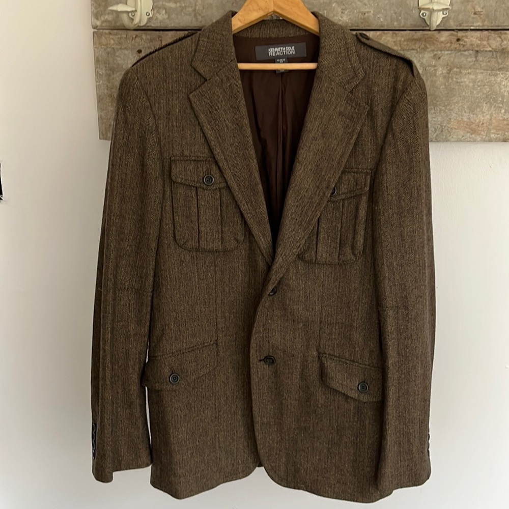 Tweed autumn coat